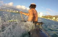 V1 Surfing Off Waikiki