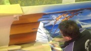 MOCC Canoe Airbrushing Project